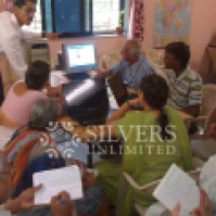 Computer Training Workshop - Senior Citizens at Mango Garden, Belapur